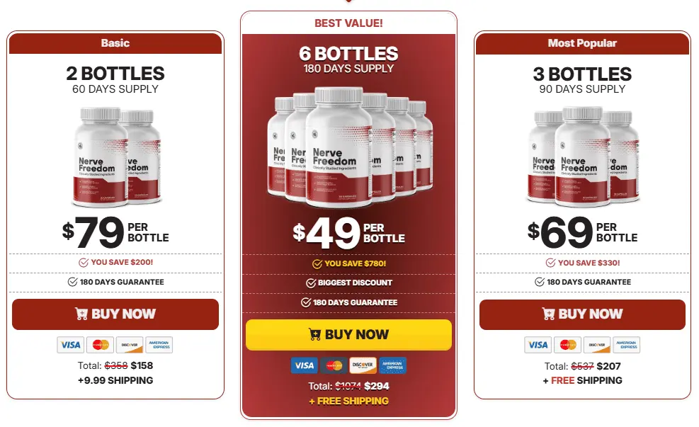 nervefreedom price